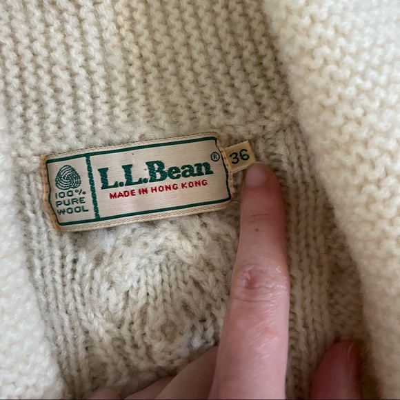 L.L. Bean Vintage Cardigan - Picture 3 of 7